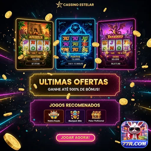 Ofertas especiais do cassino Estelar no site 77r, com jogos e promoções atraentes.