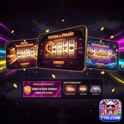 Imagem de frutas explosivas em uma aventura de fortuna no site 77r.