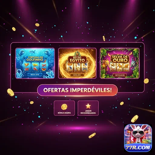 Ofertas imperdíveis de jogos disponíveis no site 77r.